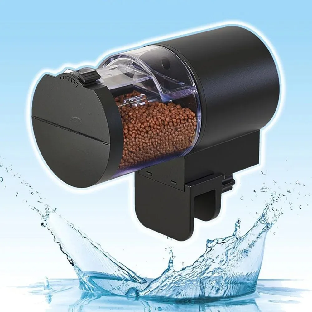 Fishing Line Dispenser - 自動デジタルタイマー式水槽用自動給餌器。水族館、池、カメ用。休暇中の自動給餌を可能にするスマートな制御装置。
