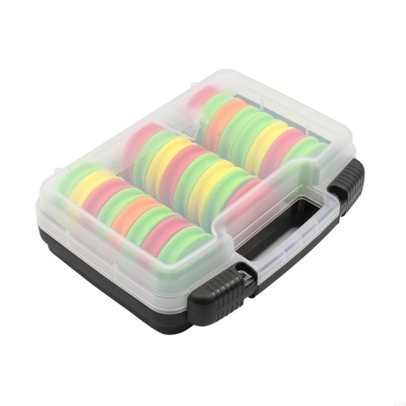 24 個の釣り糸収納ホルダー、収納ボックス付きスプーラーワイ - Fishing Line Dispenser のレビューと価格