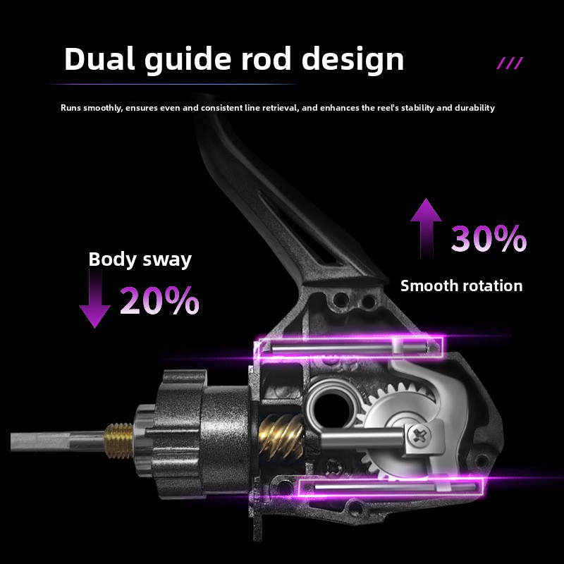 TakumaLingxi製の軽量ロングキャストスピニングリー - Ice Fishing Line のレビューと価格