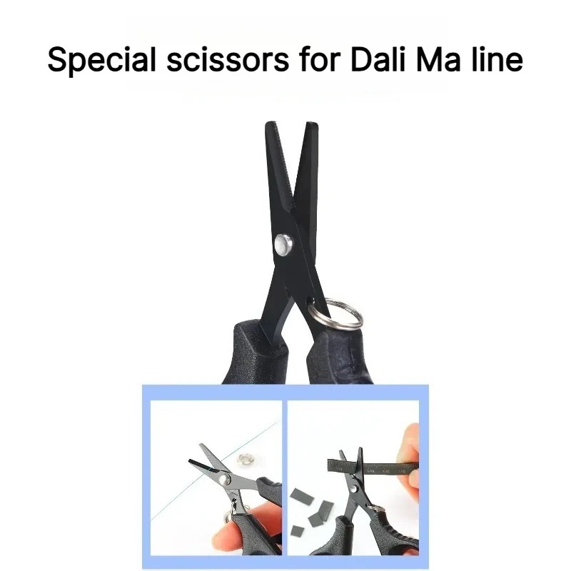 1/2個入り多機能ルアー釣り用ハサミ、ステンレス鋼とチタンメ - Fishing Line Cutter のレビューと価格