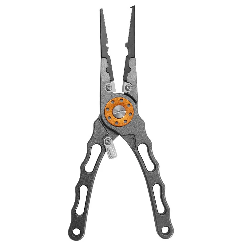 アルミニウム合金製、長鼻型の釣り用プライヤー。多機能で、針外 - Fishing Line Cutter のレビューと価格