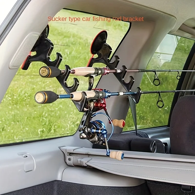 1/2個入り釣り竿ホルダー 車載用吸盤式 崖壁感知 海釣り竿 - Fishing Line Dispenser のレビューと価格
