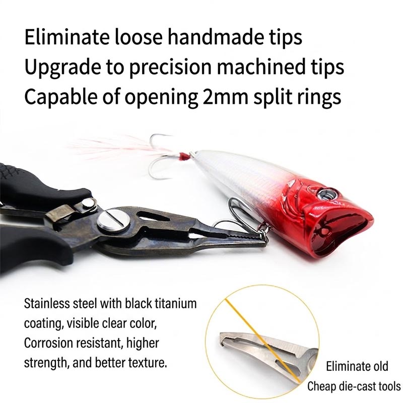 マイクロフィッシングプライヤーとフィッシュリップグリッパーセ - Fishing Line Cutter のレビューと価格