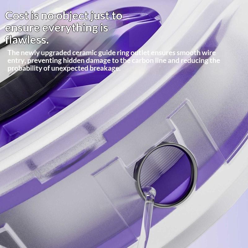 新製品 1個入り 釣り糸巻取器 収納ボックス セラミックガイ - Fishing Line Dispenser のレビューと価格