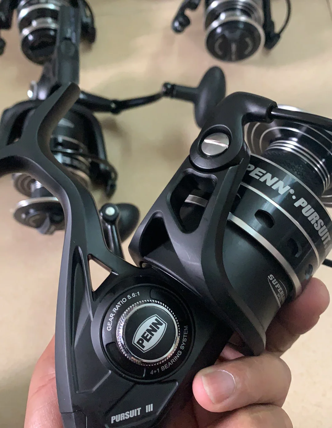 100% オリジナル新ペン追求 III 4000 5000  - Penn Reel Spinfisher のレビューと価格
